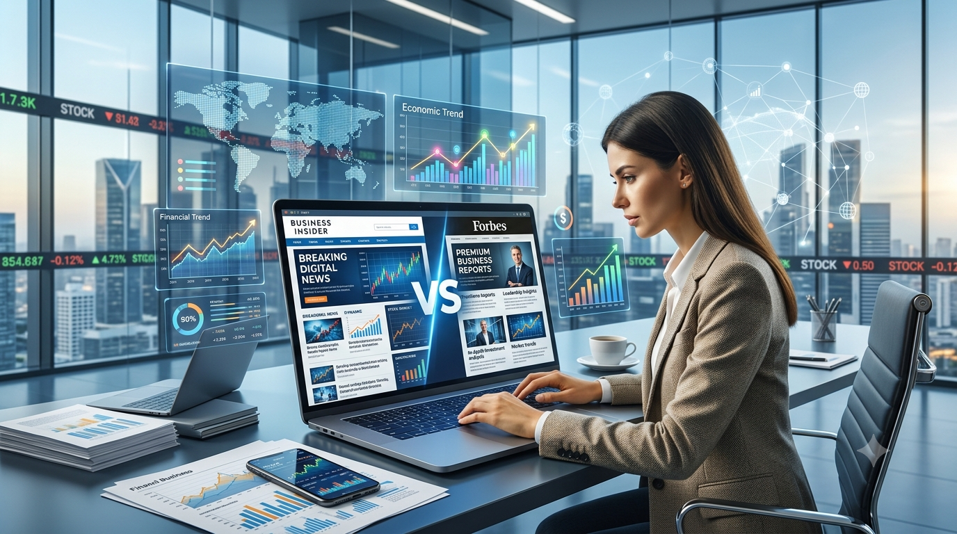 In today's digital economy, staying informed about business trends, financial markets, technology, and entrepreneurship is more important than ever.